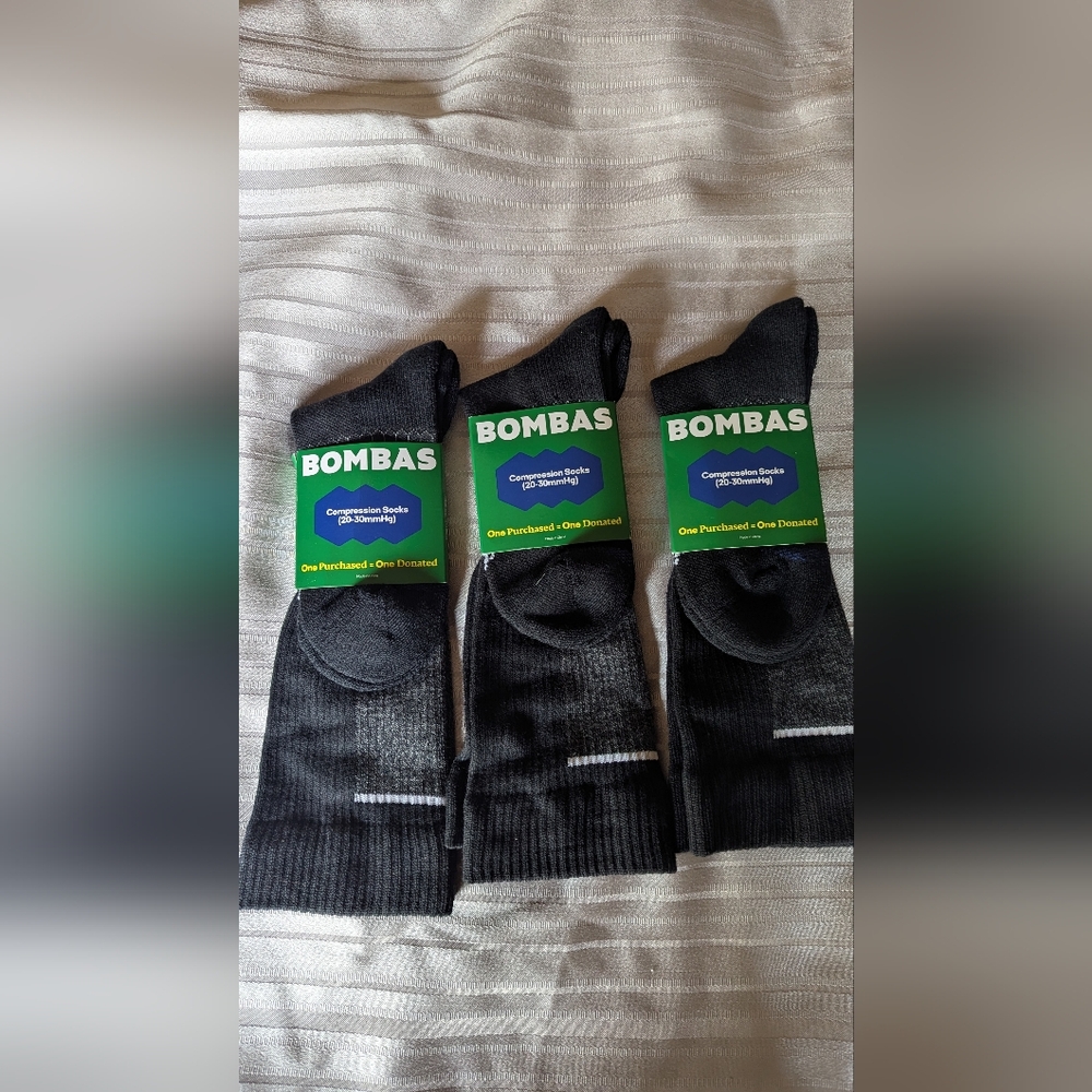 Bombas Men's Compression Socks Size Medium